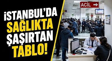 İstanbul’da sağlıkta şaşırtan tablo! Bir yılda 300 kez doktora giden var