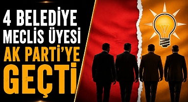 Kayseri’de siyasi dengeleri değiştiren hamle! 4 Meclis Üyesi AK Parti’ye katıldı