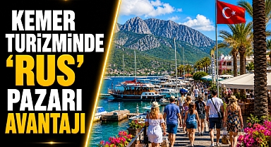 Kemer turizminde kritik tablo! Avrupa düşüyor, Rusya öne çıkıyor