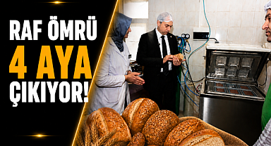 Kepez'de ekmek üretiminde dev dönüşüm! Raf ömrü 4 aya çıkıyor