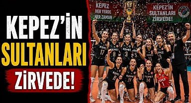 Kepez’in sultanları zirvede! Namağlup Türkiye Şampiyonu oldular