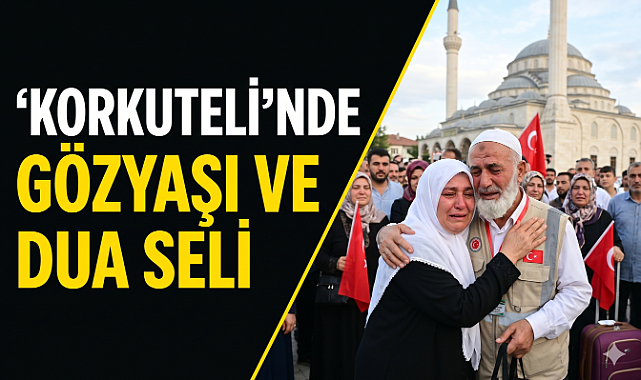 Korkuteli'nde Gözyaşı ve Dua Seli: 103 Kutlu Yolcu Kutsal Topraklara Uğurlandı!