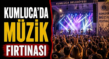 Kumluca’da müzik fırtınası: Poizi konseriyle festival coşkusu zirve yaptı