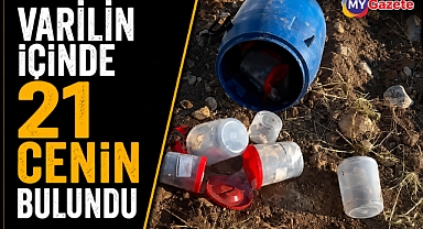 Mezarlıkta korkunç keşif! Varilin içinde 21 cenin bulundu