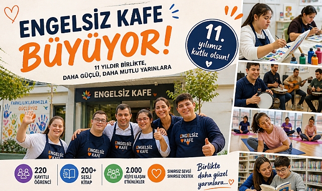 Özel bireyler için 11 yıllık destek: Engelsiz Kafe büyüyor!
