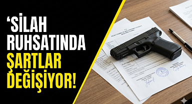 Silah ruhsatında şartlar değişiyor! Evinizde yoksa alamayacaksınız