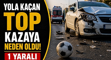 Top kazaya neden oldu! Yaralı var, çocuklardan saha çağrı