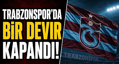 Trabzonspor'da bir devir kapandı! Taraftar gözyaşlarını tutamadı