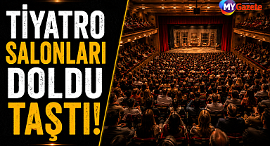 Turgutlu'da tiyatro salonları doldu taştı! Yoğun ilgi dikkat çekti