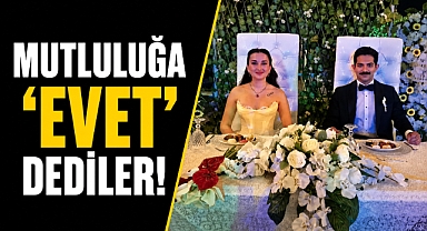 Yetişen ve Diker ailelerinin mutlu günü