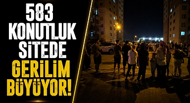 583 konutluk sitede gerilim büyüyor! Site başkanı: 'Demir sopalarla önümüzü kestiler'
