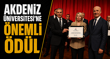 Akdeniz Üniversitesi'ne YÖK'ten 'Spor Dostu Kampüs' ödülü