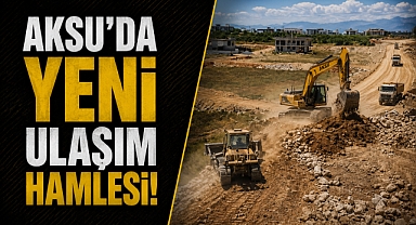 Aksu’da yeni ulaşım hamlesi! Alternatif yol için çalışmalar başladı
