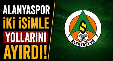 Alanyaspor'da yaprak dökümü! İki isimle yollar ayrıldı