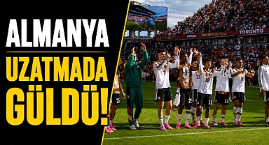 Almanya uzatmada güldü! Son nefeste gelen gol hayat verdi
