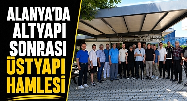 Antalya Alanya Belediyesi’nden Kestel ve Mahmutlar’da yol seferberliği