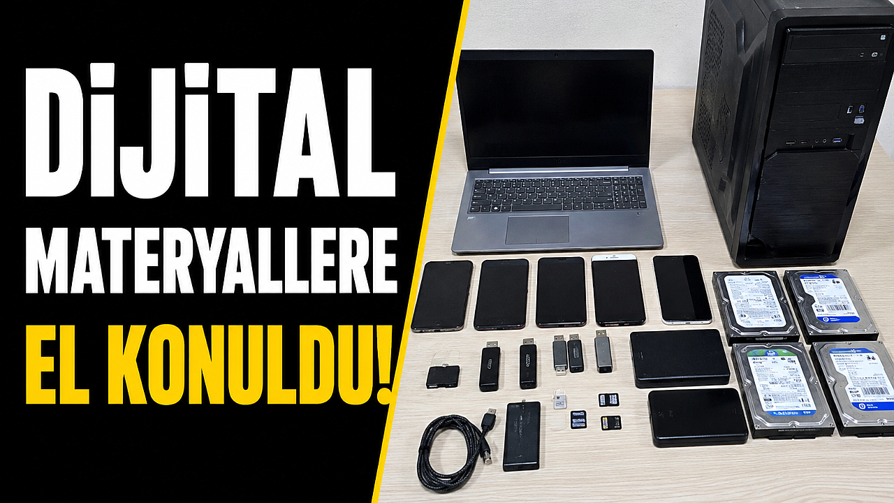 Antalya Büyükşehir’e yönelik soruşturmada dijital materyallere el konuldu