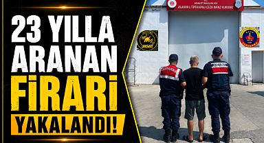 Antalya'da 23 yıl hapisle aranıyordu! JASAT operasyonuyla yakalandı