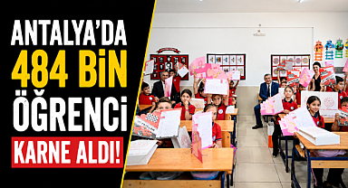 Antalya'da 484 bin öğrenci karne aldı! Vali Şahin'den yaz tatili için dikkat çeken uyarı