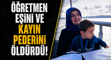 Antalya'da dehşet! Öğretmen eşini ve kayınpederini tüfekle öldürdü