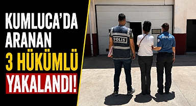 Antalya'da firari hükümlülere operasyon! Toplam 52 yıl hapis cezası bulunan 3 kişi yakalandı