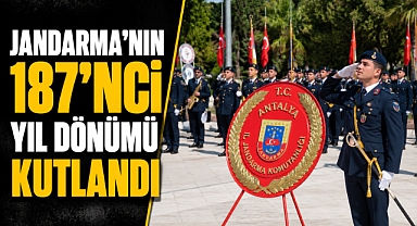 Antalya'da gurur günü! Jandarma'nın 187 yıllık köklü mirası kutlandı
