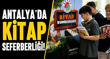 Antalya’da kitap seferberliği! Öğrencilerden örnek dayanışma