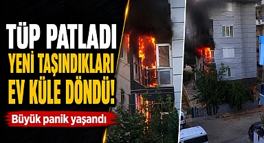 Antalya’da korkutan patlama! Apartmanda mahsur kaldılar