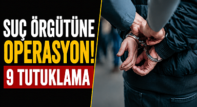 Antalya'da silahlı suç örgütü operasyonu: 9 tutuklama