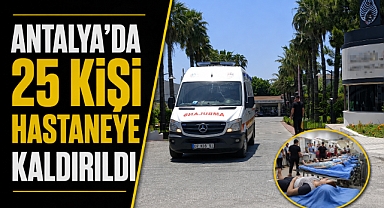 Antalya’daki otelde klor gazı paniği! 25 kişi hastaneye kaldırıldı
