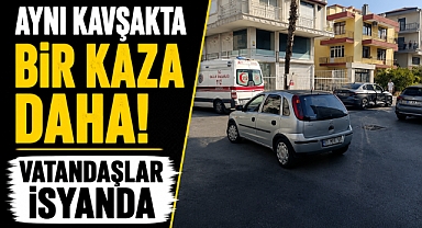 Antalya Manavgat'ta aynı kavşakta bir kaza daha! Vatandaşlar isyanda