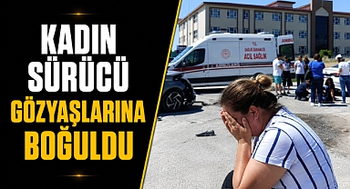 Antalya Manavgat'ta kavşak kazası! 2 kişi yaralandı!