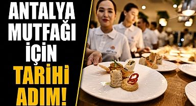 Antalya mutfağı dünya sahnesine çıkıyor! Ünlü gastronomi derneğinden özel buluşma