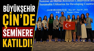 Antalya'nın çevre projeleri Çin'de anlatıldı! Büyükşehir uluslararası seminere katıldı