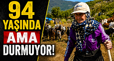 Antalya'nın süper çobanı Emine Nine: 94 yaşında, 90 yıldır keçileriyle dağlarda