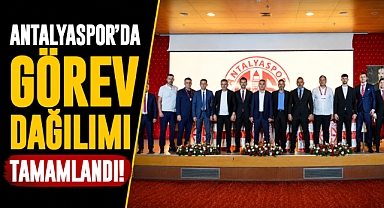 Antalyaspor’da görev dağılımı tamamlandı! İlk kararlar açıklandı