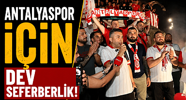 Antalyaspor için dev seferberlik! Başkan Mustafa Ergün ilk adımı attı