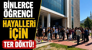 AYT maratonu başladı! Binlerce öğrenci hayalleri için ter döktü