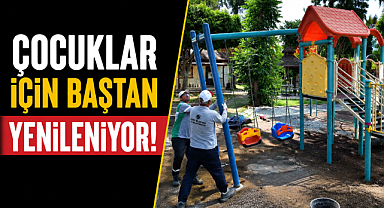 Çocuklar için baştan yenileniyor! Antalya Kepez'deki o park yepyeni olacak