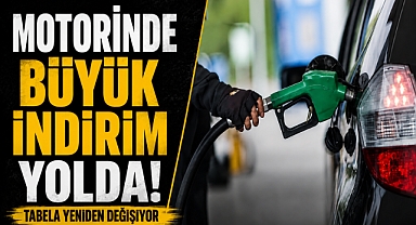 Depoyu doldurmak için acele etmeyin! Motorinde büyük indirim yolda