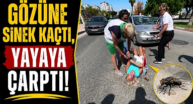 Gözüne sinek kaçtı, yayaya çarptı! Gözyaşlarına boğuldu