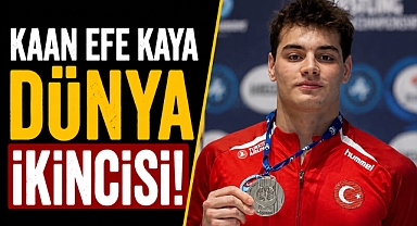 Milli gurur! Kaan Efe Kaya dünya ikincisi oldu