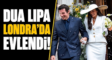 Popun Kraliçesi evlendi! Dua Lipa'dan sürpriz nikah