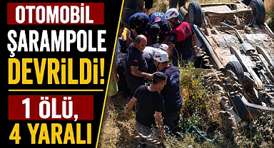 Şarampole devrilen otomobil can aldı! Aynı aileden 5 kişi kaza geçirdi