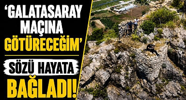 'Seni Galatasaray maçına götüreceğim' sözü hayata bağladı! Uçurumdaki genç ikna edildi