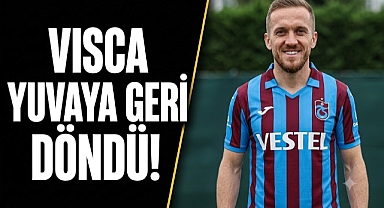 Trabzonspor'dan ayrılmıştı! Edin Visca yuvaya resmen geri döndü