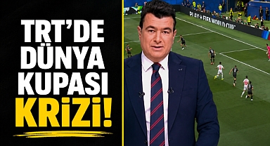 TRT'de Dünya Kupası yayınında büyük hata! Spiker görevden alındı