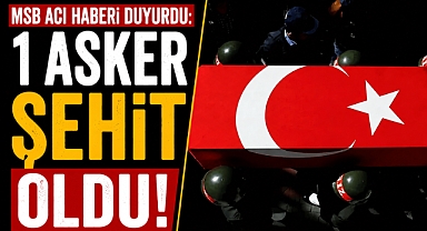 Türkiye'yi yasa boğan haber! Fırat Kalkanı Bölgesinden şehit acısı