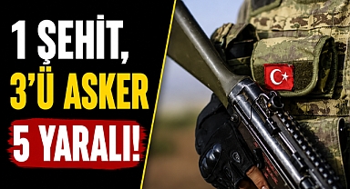 Van-Erciş kara yolunda feci kaza: 1 şehit, 3'ü asker 5 yaralı!