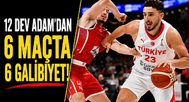 12 Dev Adam’dan İsviçre’ye geçit yok! Türkiye 6’da 6 ile zirvede